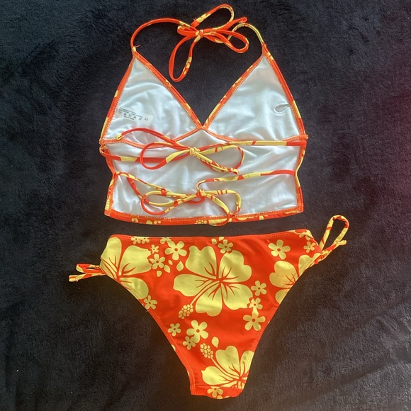 SHEIN tanking | size XS | orange&yellow - Picture 2 of 2